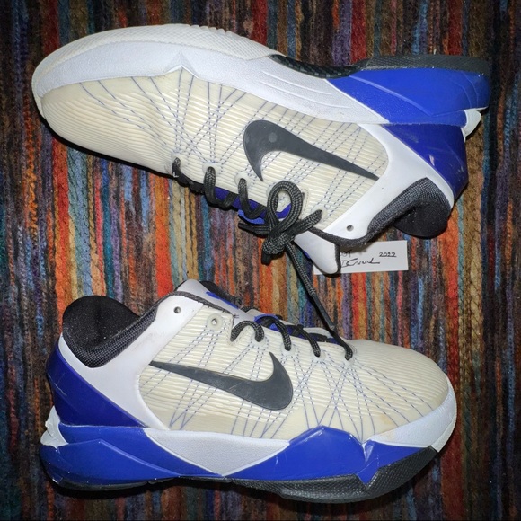 505399-104 Nike Zoom Kobe Concord Size 5.5Y 7W 2011
